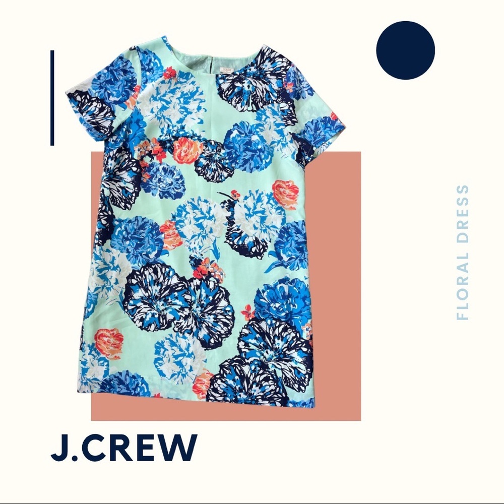 J.Crew Floral Dress 💜10 for $25 💜